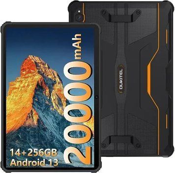 Oukitel RT6 20000mAh &mdash; Захищений планшет 8/256Gb з двома SIM та ударостійким корпусом NuiY3-p фото