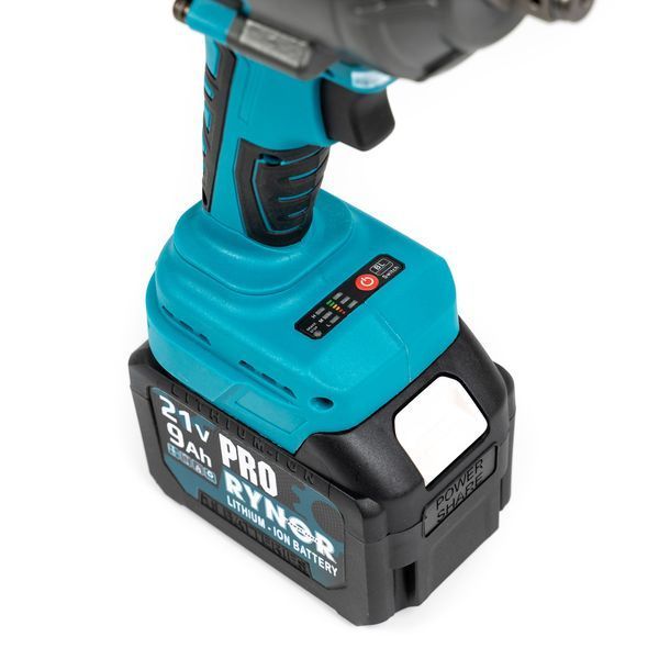 Мощный аккумуляторный гайковерт Rynor RW1001 PRO (21В, 9Ач, 1000 Нм) бесщёточный инструмент с расширенным набором 2904040949 фото