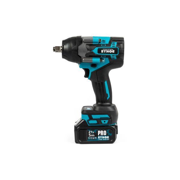 Аккумуляторный ударный гайковерт Rynor RX995 PRO (21В, 5Ач, 1000 Нм) бесщёточный набор в кейсе 2904178912 фото