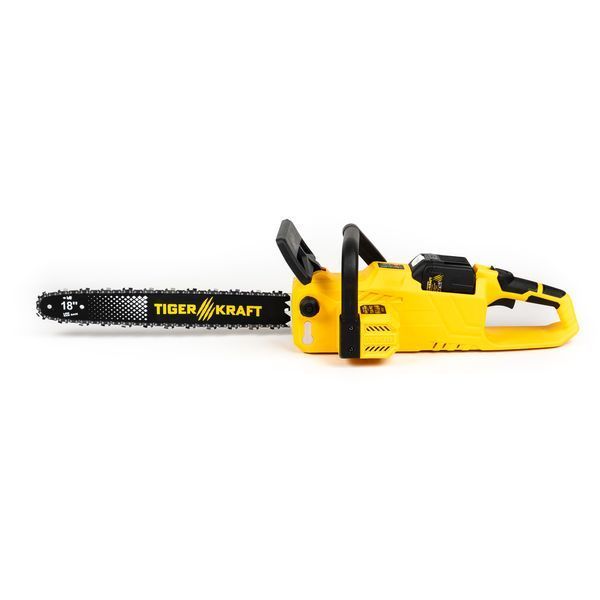 Профессиональная аккумуляторная цепная пила TigerKraft TG50 PRO 40В 9А&middot;ч &mdash; бесщёточный мотор, шина 45 см для интенсивного распила древесины 2905080246 фото