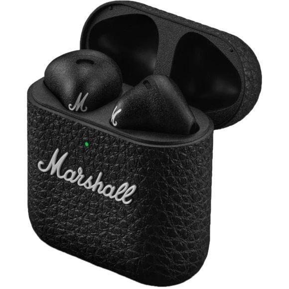 Навушники Оригінал Marshall Minor IV Black з швидким і бездротовим зарядом 206 фото