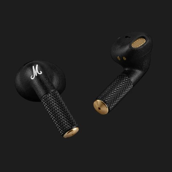 Навушники Оригінал Marshall Minor IV Black з швидким і бездротовим зарядом 206 фото