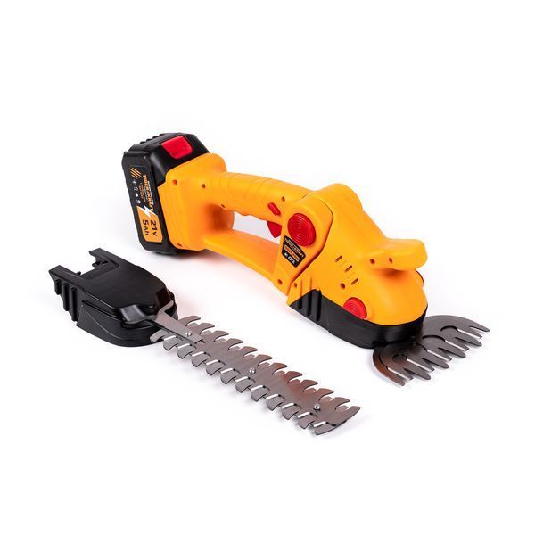 Акумуляторні ножиці-кущоріз TigerKraft GG21 PRO (21В, 5А&middot;год) садові АКБ ножиці для трави та кущів 2693865770 фото