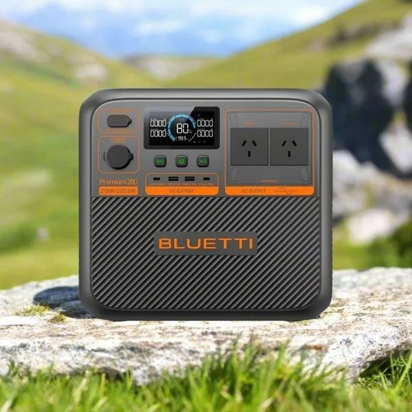 Портативна електростанція BLUETTI Premium 200 V2 &mdash; автономне живлення 2700W для дому та кемпінгу Bv-89kj фото