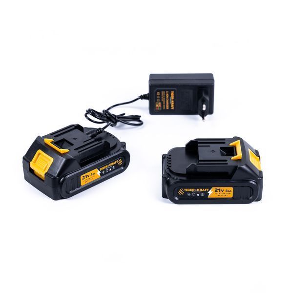 Мініпила на АКБ TigerKraft PS22 PRO 21V (4Ah, 15 см) безщіткова ланцюгова пила для гілок з кейсом 2749398877 фото