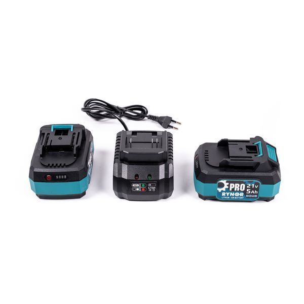 Бесщёточный аккумуляторный гайковерт Rynor RX895 PRO 21V (5Ah) ударный инструмент с кейсом 2760002843 фото