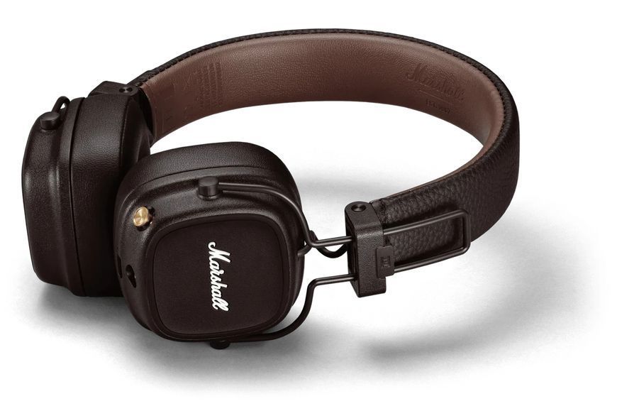 Навушники з мікрофоном Marshall Major V Original накладні шкіряні Bluetooth навушники 221 фото