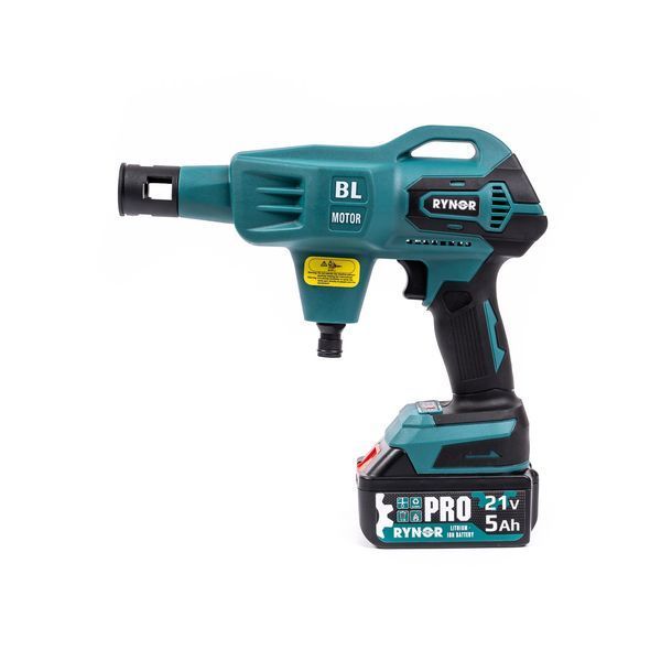 Акумуляторна безщіткова мийка Rynor RW21 PRO (21В, 5А&middot;год, 40 бар) компактна міні-мийка високого тиску для авто 2760318061 фото