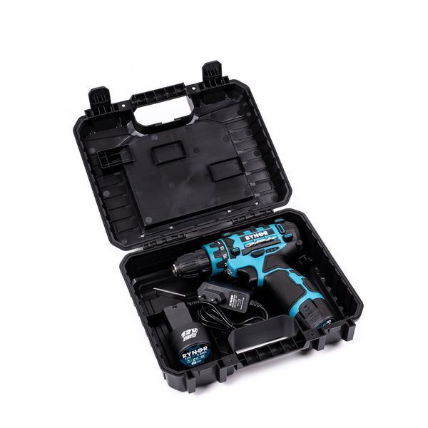 Акумуляторний дриль-шурупокрут Rynor FIX5 PRO (12В, 3А&middot;год) компактний інструмент із 2 АКБ 2762256589 фото