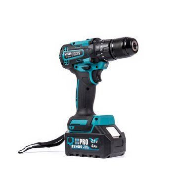 Аккумуляторный бесщёточный шуруповерт Rynor MS25 PRO (21В, 4Ач) компактная ударная дрель в кейсе 2896457928 фото