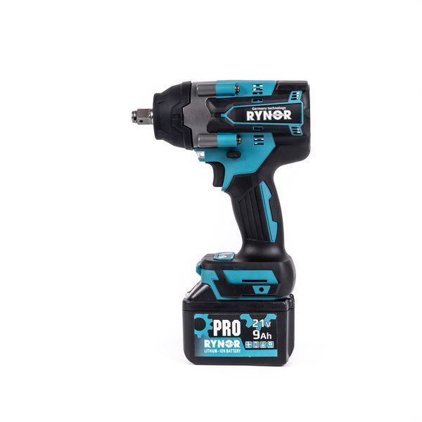 Акумуляторний безщітковий гайковерт Rynor RX1000 PRO (21В, 9А&middot;год, 1000 Нм) ударний інструмент з комплектом 2896640271 фото