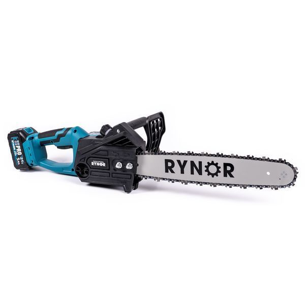 Безщіткова акумуляторна пила Rynor VS360 PRO (21В, 5А&middot;год, шина 40 см) ланцюгова АКБ пила з автоматичним змащенням 2897348884 фото